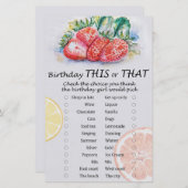 ストロベリー誕生日これかそのゲーム (正面/裏面)