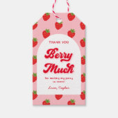 ストロベリー誕生日サンキュービター ギフトタグ (正面)