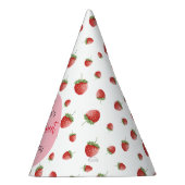 ストロベリー誕生日ベリースウィート パーティーハット (右)