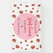 ストロベリー1stバースデーベリーFirst 横断幕 (縦)