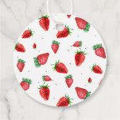 ストロベリー1stバースデーベリーFirst Friendsラベル フェイバータグ (裏面)