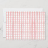 ストロベリー1st誕生日招待状ファーストベリースウィート 招待状 (裏面)