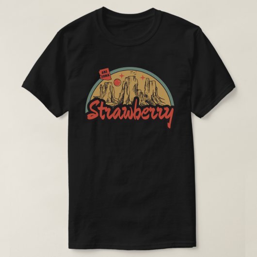 ストロベリー、アリゾナTシャツ Tシャツ (デザイン正面)