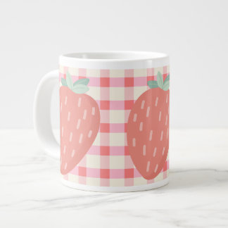 ストロベリー 🌸 コーヒー スペシャルマグ ジャンボコーヒーマグカップ