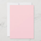 ストロベリー・ザッツ・アモーレ ブライダルシャワー 招待状 (裏面)