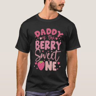 ストロベリー・スイート・ワンのパパ いちごの誕生日 Tシャツ