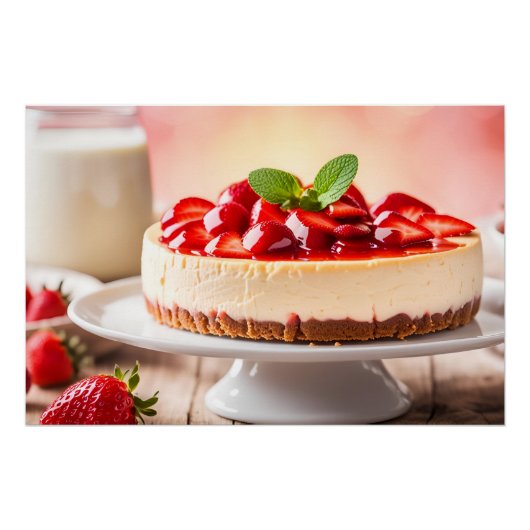 ストロベリー・チーズケーキ ポスター (正面)