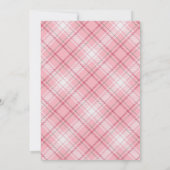 ストロベリー ベリー スウィート メキシカンガール ファーストバースデー 招待状 (裏面)