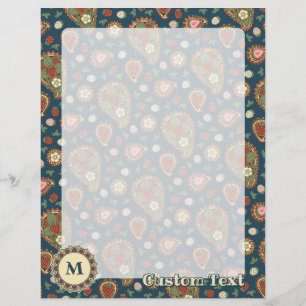 ストロベリー ペイズリー パターン フライヤー