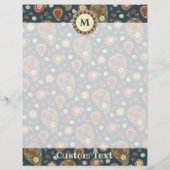 ストロベリー ペイズリー パターン フライヤー (裏面)