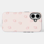 ストロベリー・ミニマリズム Case-Mate iPhoneケース (裏面 (横))