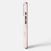 ストロベリー・ミニマリズム Case-Mate iPhoneケース (裏面 / 左)
