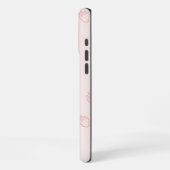 ストロベリー・ミニマリズム iPhoneケース (左側面)