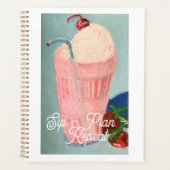 ストロベリー ミルクシェイク プランナー手帳 (正面)