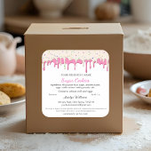 ストロベリー&ヴァイニラつや消しドリップコテージ法 スクエアシール