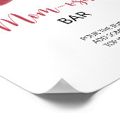 ストロベリー – mimosaバーベビーシャワー ポスター (角)