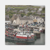 ストロムネスの北大西洋のウォーターフロント港 マグネット (正面)