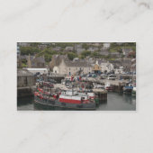 ストロムネスの北大西洋水辺港 名刺 (裏面)