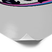 ストロングと誇りを持った – トランスジェンダープライドドラゴン ポスター (コーナー)