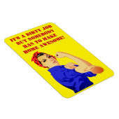 ストロングウィメンズハウスワークインスピレーションホームメーカー マグネット (右側)