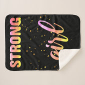 ストロングガールパステルスター シェルパブランケット (正面(横))