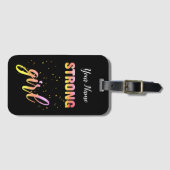 ストロングガールパステルスター ラゲッジタグ (正面横)