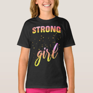 ストロングガールパステルスター Tシャツ