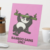 ストロングパンダトレーニング壁紙 | アニやる気を起こさせるム 台座サイン (インサイチュ)