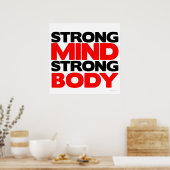 ストロングマインドストロング体 ポスター (キッチン)