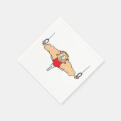 ストロングマン体操紙ナプキンズ スタンダードカクテルナプキン (角)