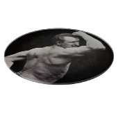 ストロングメンユーゲンサンドーボディビルによる新しいポーズ カッティングボード (角)