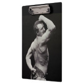 ストロングメンユーゲンサンドーボディビルによる新しいポーズ クリップボード (左)