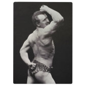 ストロングメンユーゲンサンドーボディビルによる新しいポーズ クリップボード (裏面)