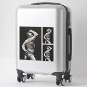 ストロングメンユーゲンサンドーボディビルによる新しいポーズ シール (スーツケース)