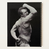 ストロングメンユーゲンサンドーボディビルによる新しいポーズ プランナー手帳 (裏面)