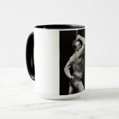 ストロングメンユーゲンサンドーボディビルによる新しいポーズ マグカップ (正面左)