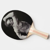 ストロングメンユーゲンサンドーボディビルによる新しいポーズ 卓球ラケット (横)