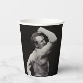 ストロングメンユーゲンサンドーボディビルによる新しいポーズ 紙コップ (正面)