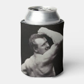 ストロングメンユーゲンサンドーボディビルによる新しいポーズ 缶クーラー (缶正面)