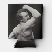 ストロングメンユーゲンサンドーボディビルによる新しいポーズ 缶クーラー (正面)