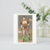 ストロング女性シリーズ#19:郵便労働者ヴィンテージ ポストカード (スタンド正面)