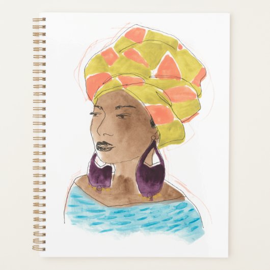 ストロング&ビューティフルレディー プランナー手帳 (正面)