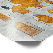 ストロング・フォートレス、ウォーター・カラー・エンジェルアート フォトプリント            (角)