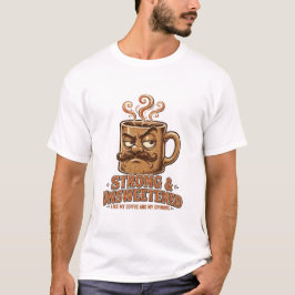 ストロング&無糖ハロウィンTシャツ Tシャツ