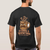 ストロング&無糖 Tシャツ (裏面)