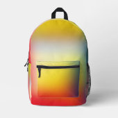 ストロンチウムバックパック プリントバックパック (正面)