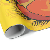 ストローの上の鶏 ラッピングペーパー (ロールコーナー)