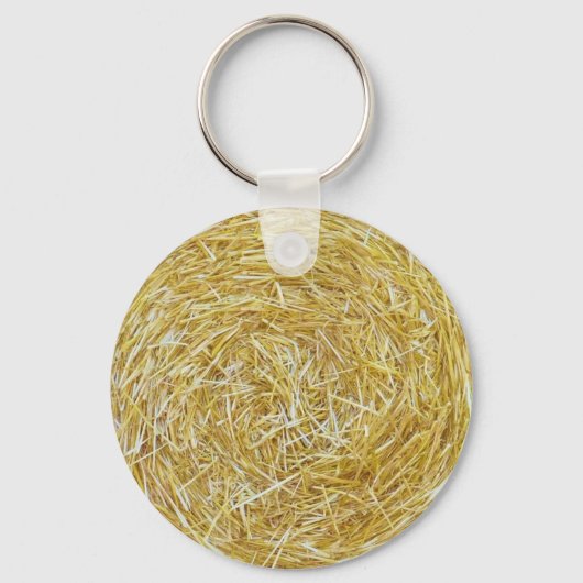 ストローの背景 キーホルダー (正面)
