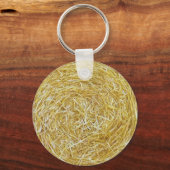 ストローの背景 キーホルダー (正面)