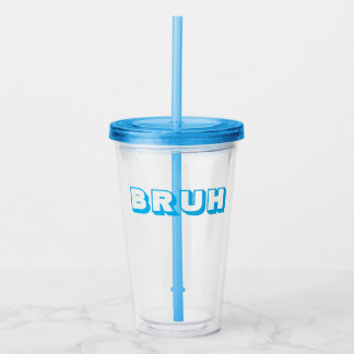 ストローカップ アクリルタンブラー